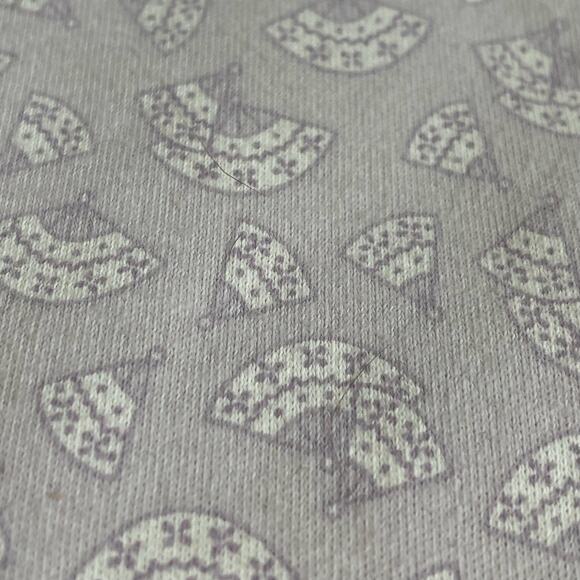 Gymboree Blanket Yellow Purple Fans Neutral Baby Crib Vtg 2004 Reversible HTF - Picture 10 of 10